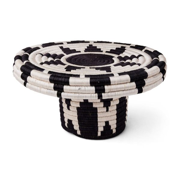 6  Tall Pedestal - Bold Black & White For Discount